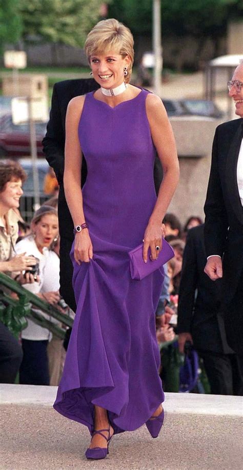 versace elady diana|versace purple suit.